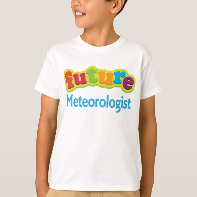 Meteorolog (Future) Infant Baby T-Shirt (Framsida)