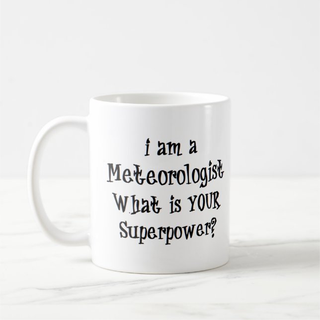 meteorolog kaffemugg (Vänster)