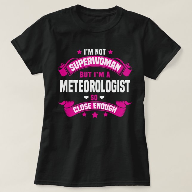 Meteorolog T Shirt (Design framsida)