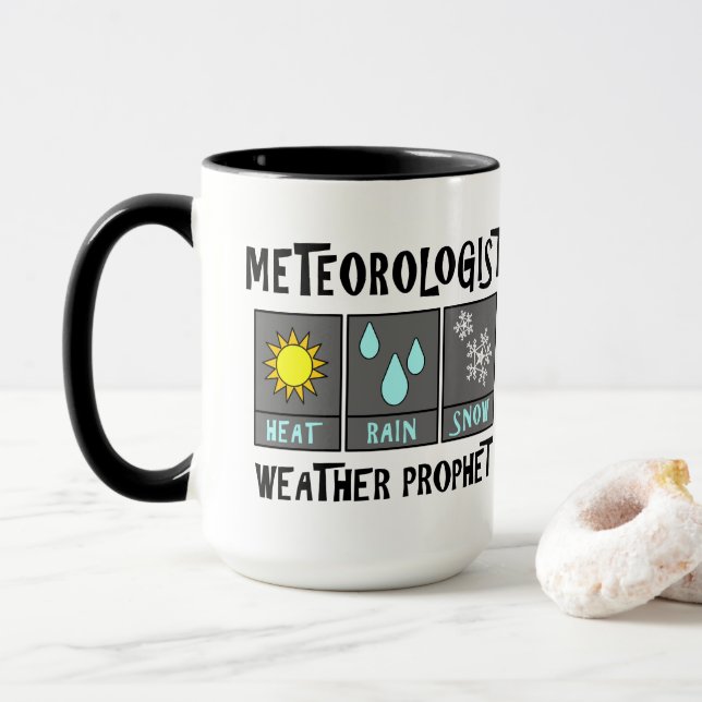 Meteorolog Weather Prophet Mugg (Med munk)