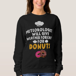Meteorologen kommer att göra Ge väderprognoser för T Shirt