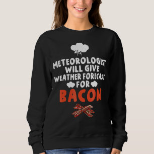 Meteorologen kommer att göra väderprognoser för Ba T Shirt