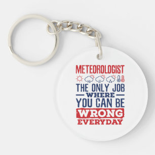 Meteorologer, det enda jobbet kan vara fel varje d