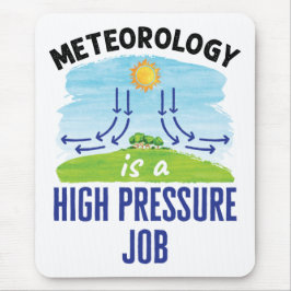Meteorologi är ett högtrycksjobb som väktare musmatta