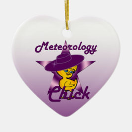Meteorologi Chick #9 Julgransprydnad Keramik