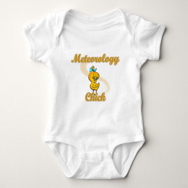 Meteorologi Chick T-shirt (Framsida)