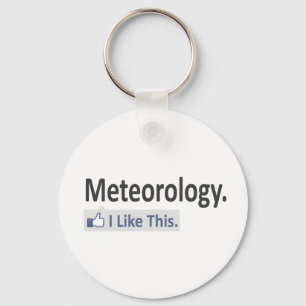 Meteorologi... Jag gillar det här Nyckelring