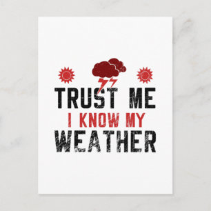 Meteorologi - jag känner min väder vykort