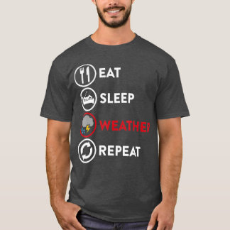 Meteorologi Weather Man Storm Chaser Gift T Shirt