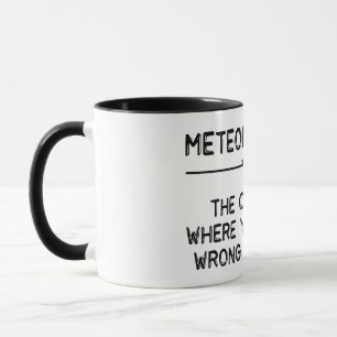 Meteorologist-jobb Mugg