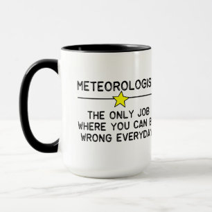 Meteorologist Jobb Mugg