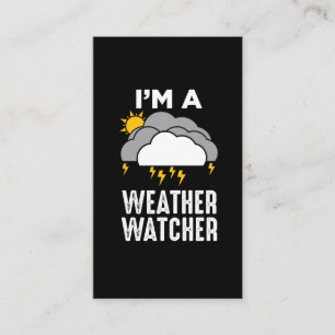 Meteorologist Väderväder Meteorologi Visitkort