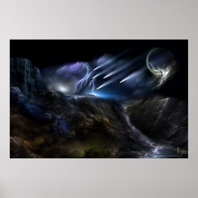 Meteors Poster (Framsidan)