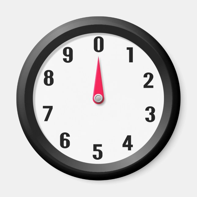 Meter 0 magnet (Framsidan)