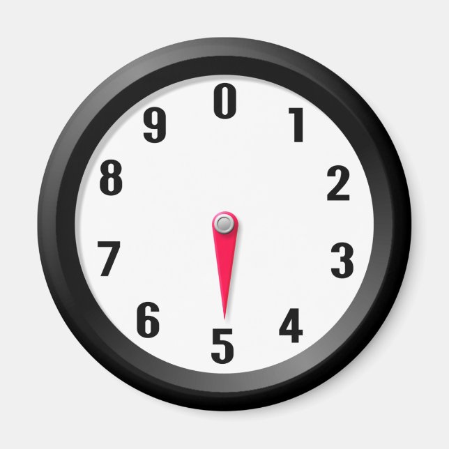 Meter 5 magnet (Framsidan)