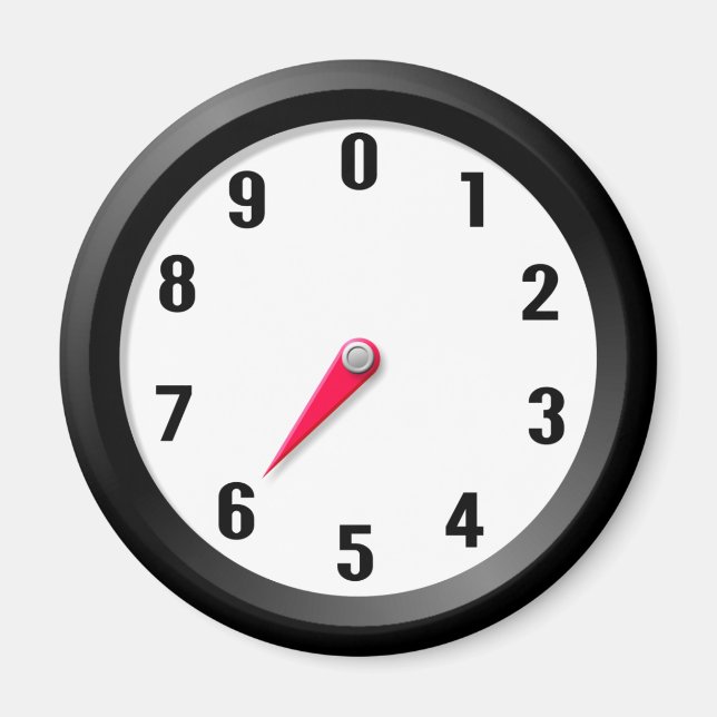 Meter 6 magnet (Framsidan)