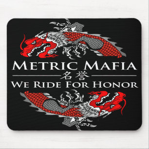 Metermaffia - vi rider för hedermousepad musmatta
