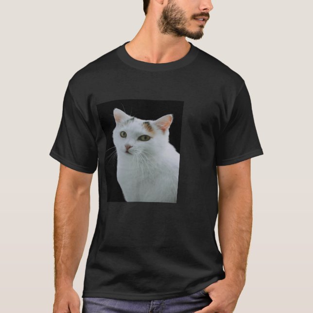 #mething#Söt#cat teehort T Shirt (Framsida)