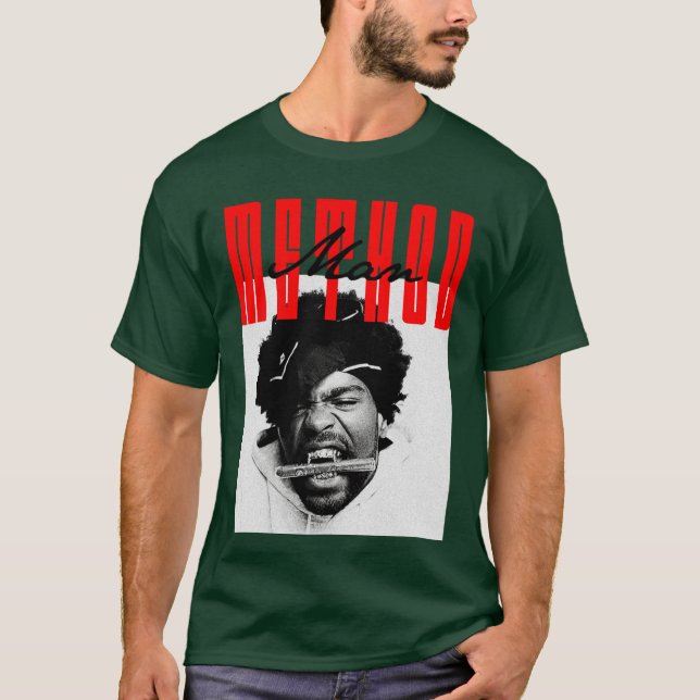 Method Man estetisk fläktskunst design present T Shirt (Framsida)