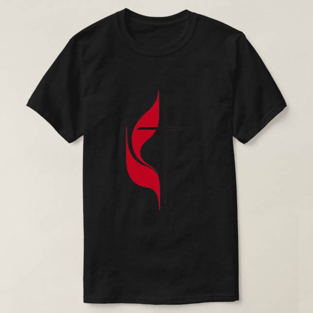 Methodist Flagga Pocket Christian Kor Methodists T Shirt (Design framsida)