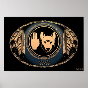 Metis Art Poster Vargen Rebeju Skriv ut Poster