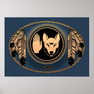 Metis Art Poster Vargen Rebeju Skriv ut Poster