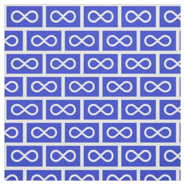 Metis Fabric Metis Flagga Fabric Aboriginal Fabric Tyg (Provkarta)
