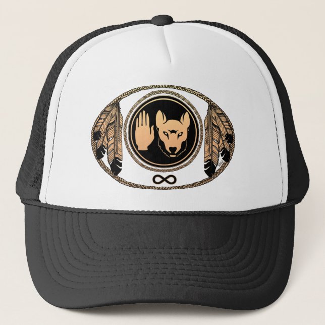 Metis First Nations Cap Pride Rebelling Flagga Cap Keps (Framsida)