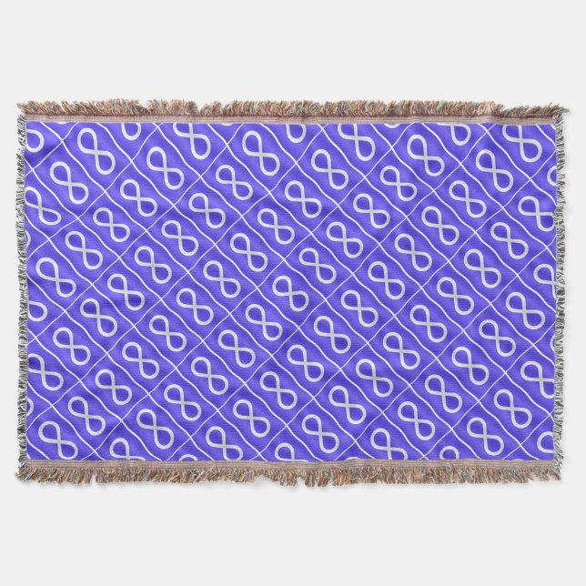 Metis Flagga Blanket First Nations Throw Blankets Mysfilt (Framsidan)