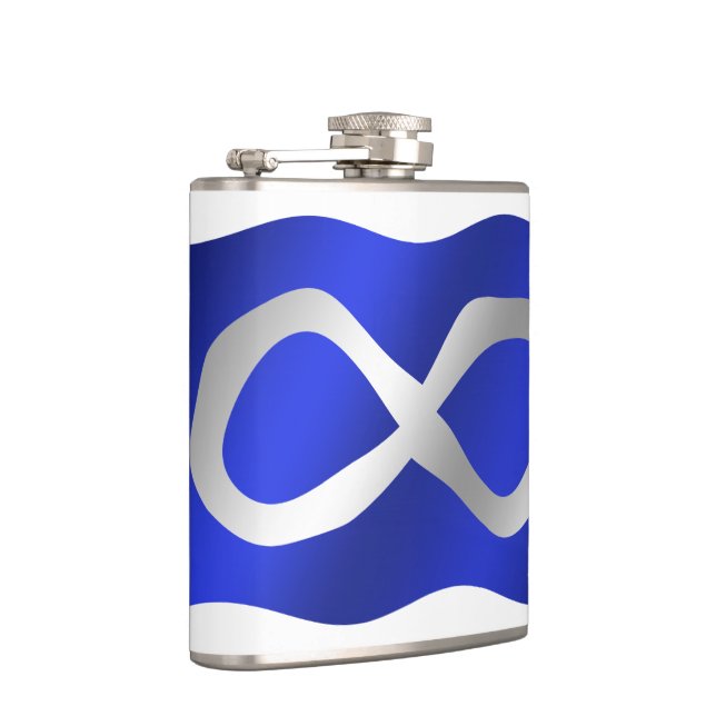 Metis Flagga Flask Personlig Metis Drink Flasks Fickplunta (Höger)