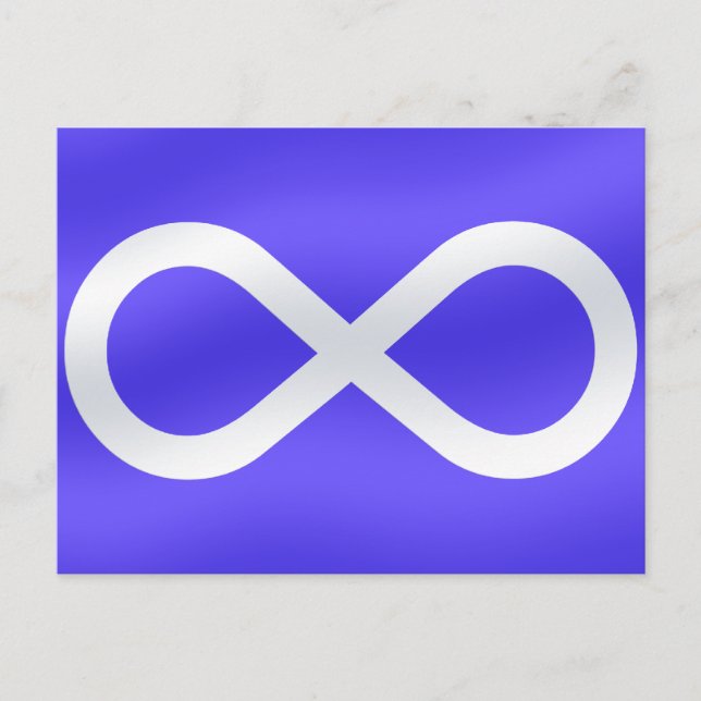 Metis-Flagga - konsthandlingar Vykort (Framsida)