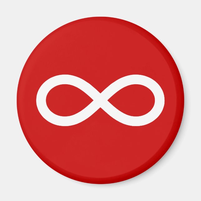 Metis Flagga, Métis flagga Magnet (Framsidan)