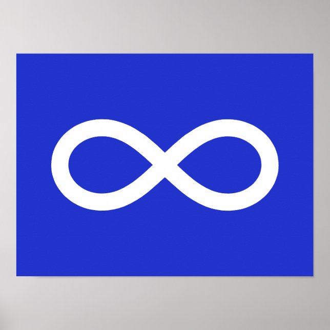 Metis Flagga, Métis flagga Poster (Framsidan)