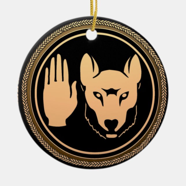 Metis Flagga Ornament Personlig Tribal Dekoration (Framsidan)