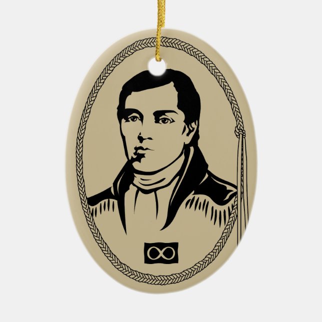 Metis Hero Ornament Personlig Metis Dekoration (Framsidan)