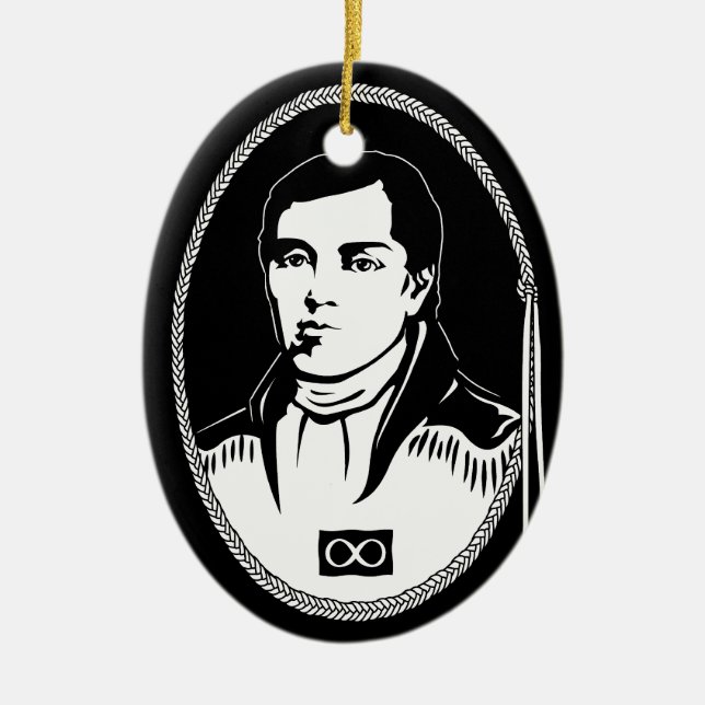 Metis Hero Ornament Personlig Metis Dekoration (Framsidan)