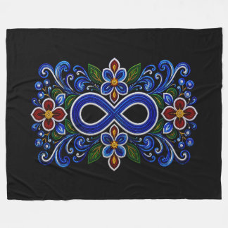 Métis-konst Fleecefilt