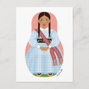Métis Nation of Canada Matryoshka vykort