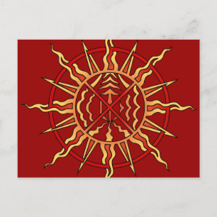 Metis Nation Postcards Andlig Native Art Cards Vykort