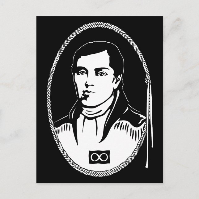 Metis Postcards First Metis Leader Postards Vykort (Framsida)