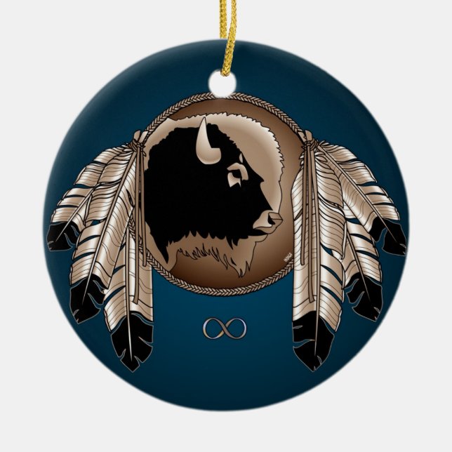 Metis presenterar prydnadsföringen "Metis Keepsake Julgransprydnad Keramik (Framsidan)