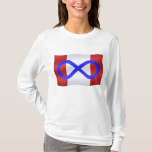 Metis Pride First Nations Metis Kvinnors T-shirts