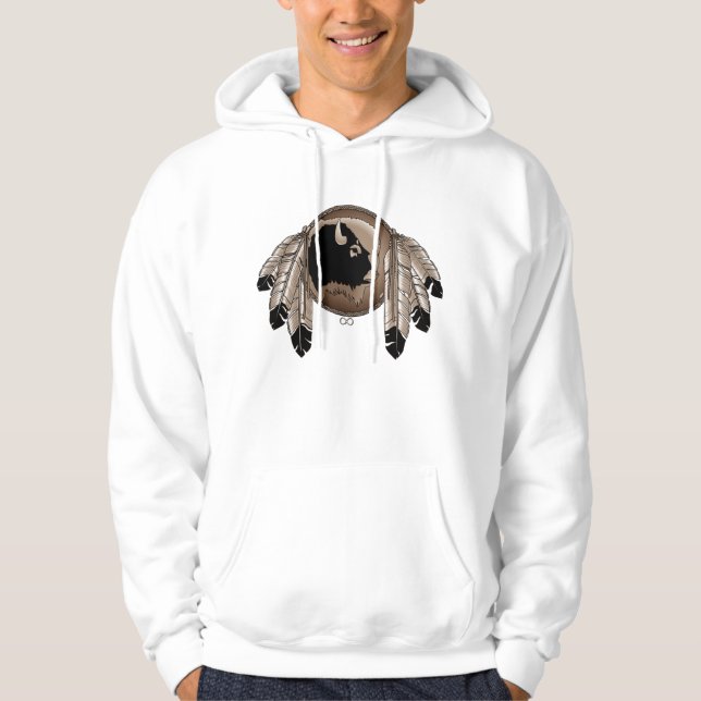 Metis Pride Hoodie First Nations Metis Hoodies (Framsida)