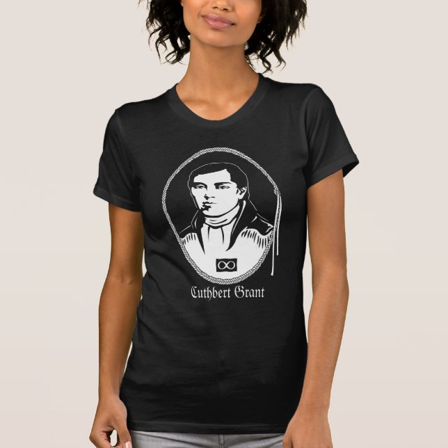 Metis T-Shirt Women's Organic Cuthbert Grant Shirt (Framsida)