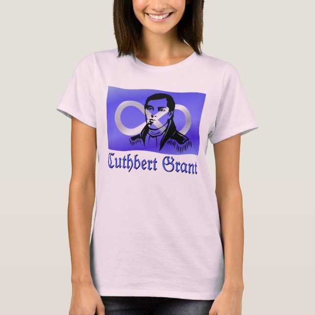 Metis T-Shirt Women's Organic Cuthbert Grant Shirt (Framsida)