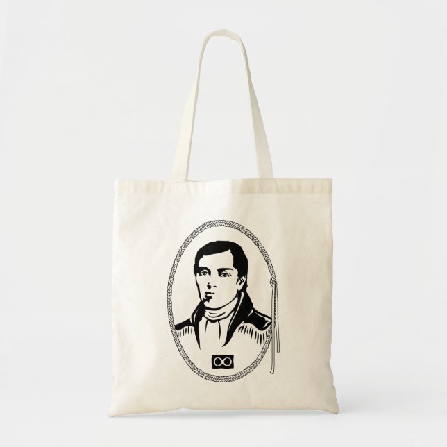 Metis Tote Bag Cuthbert Grant Shopping bag Tygkasse (Framsidan)