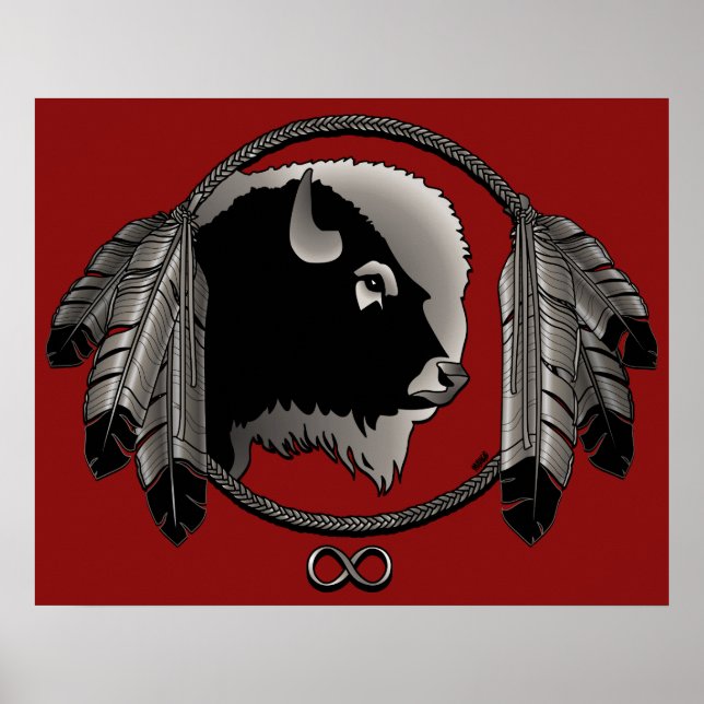 Metist Art Poster Poster av ursprungliga animala u (Framsidan)