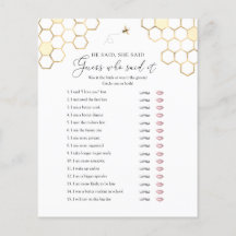 Meto Bee sa att hon sa Möhippa Game