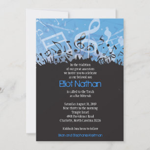 METOD FÖR DEN Bat mitzvah inbjudan TORAH Pub-1