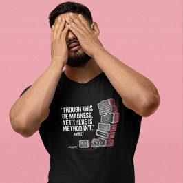 Metod på Galenheta: Minimalistisk bakgrundsscentea T Shirt